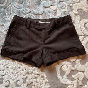 Brown Tweed shorts size 4